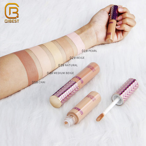 QIBEST Cosmetic Makeup Liquid Creamy Foundation Concealer