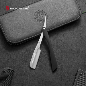 Razorline H15P Wholesale Black Plastic Pandle Beard Shaving Razor