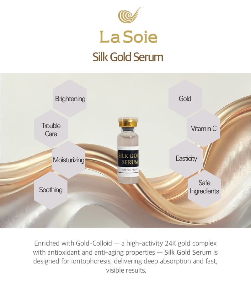Silk Gold Serum - Premium Formula for Clinics, Spas, and Aesthetic Treatments