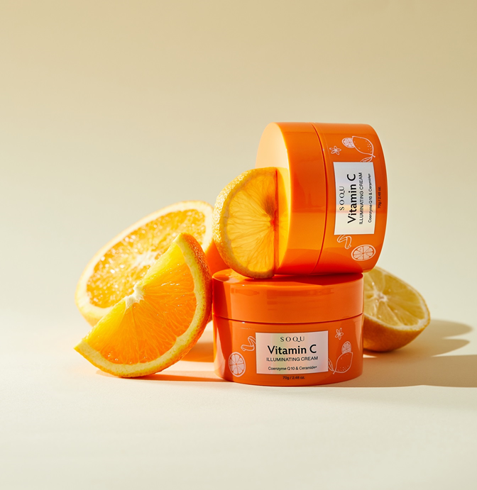 (Skin care, Cream)SOQU VITAMIN C ILLUMINATING CREAM