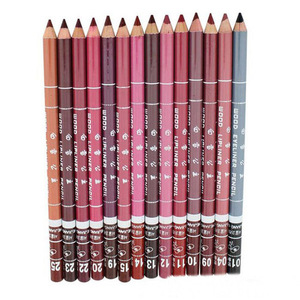 waterproof long lasting lip liner pencil 20 colors easy color