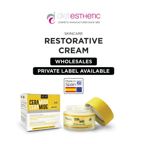 Restorative Ceramide Cream, 50ml: ForDry And Undernourished Skin. Prevents Moisture Loss, Restores The Skin Barrier, And Provides Deep Moisturization. It Promotes A More Uniform And Luminous Skin Tone. Contains Cermamide 3, Hyaluronic Acid, Niacinamide,