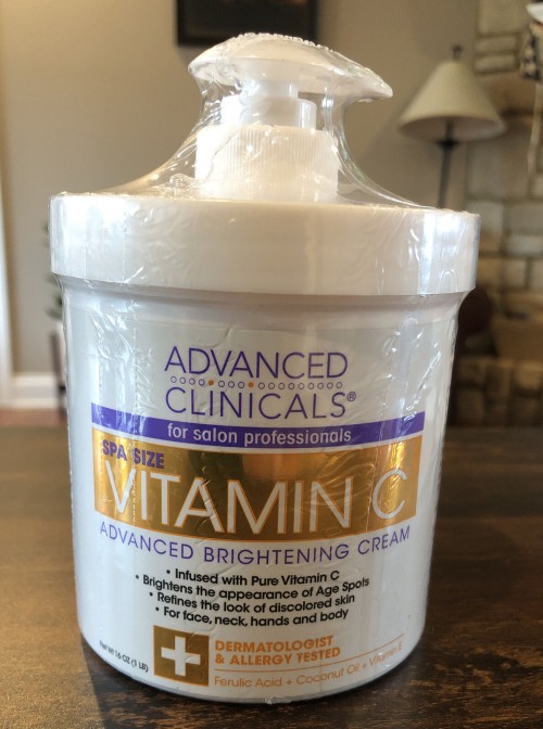 Advanced Clinicals Vitamin C Cream Face Lotion & Body Lotion Moisturizer