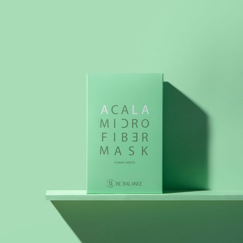 BEBALANCE ACALA MIRCO FIBER MASK (Premium 3 Step Mask for Oily & Acne Care)