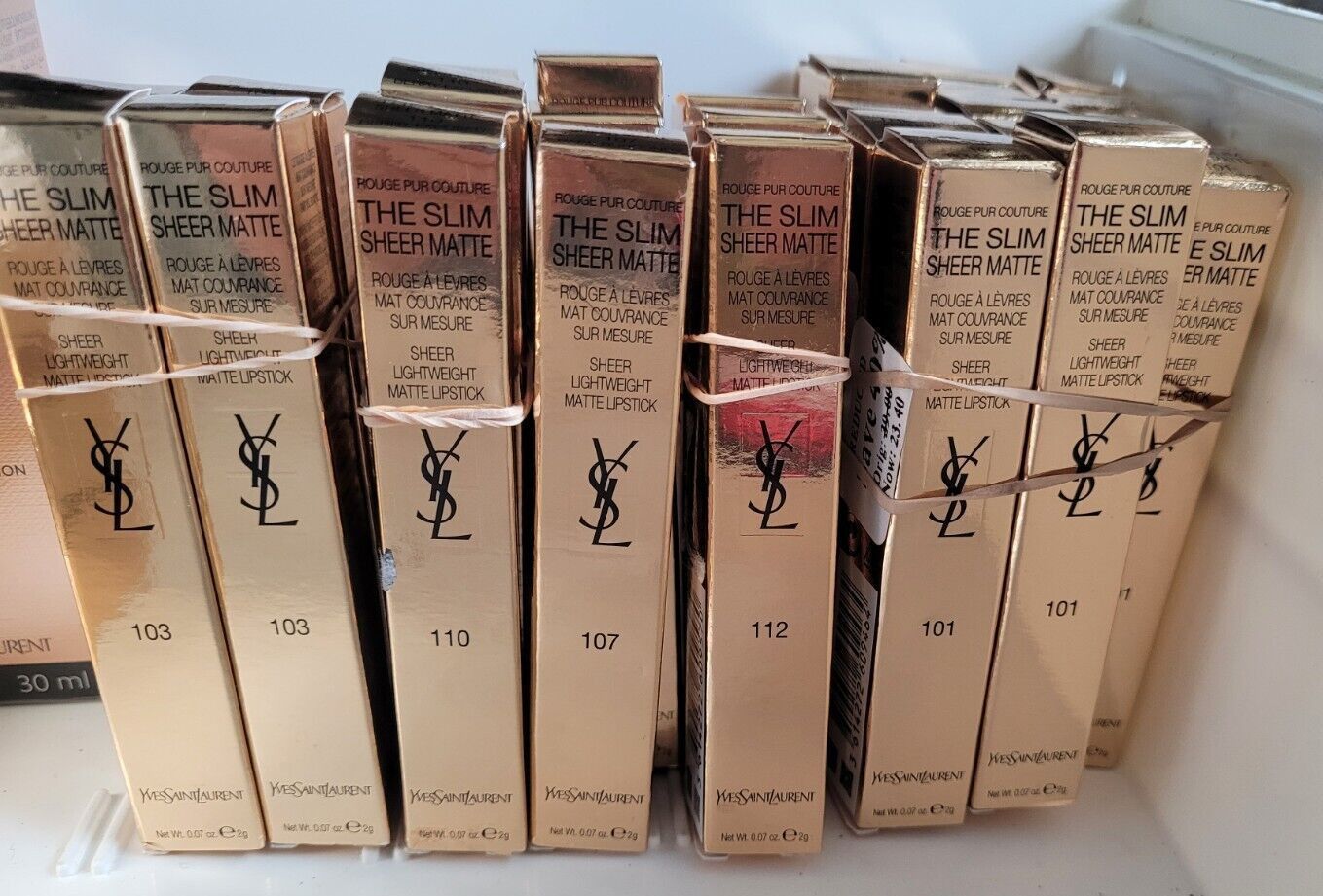 YSL Rouge Pur Couture The Slim Matte Lipstick  2.2g