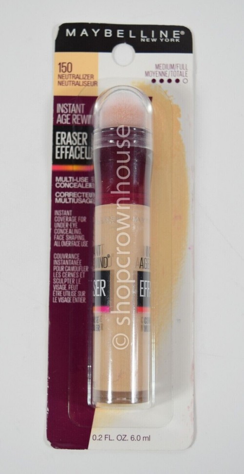 Maybelline Instant Age Rewind Eraser Dark Circles Treatment Multi-Use Concealer, 110, 1 Count