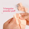 Triangle Customized Powder Puff - High-quality Customizable Makeup Tool