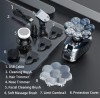 FANKE Waterproof Cordless Electric Shaver 5 in 1 Rechargeable Electric Shaver Wet and Dry Men's Grooming Kit