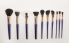 Custom Luxury 20PCs Blue Makeup Brush Set