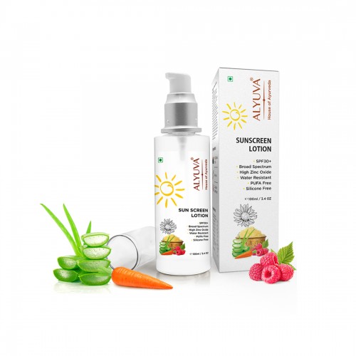 Alyuva Natural Sunscreen Lotion 100ml