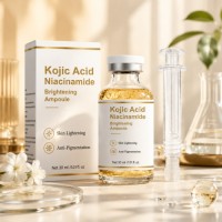 Wholesale PDRN Vitamin Ampoule Glow Brightening Strengthen Skin Barrier Hydration Moisture Plumping Serum