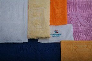 100% Cotton Solid Color Hotel Bath Towel China Supply