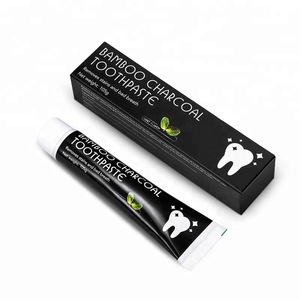 105g Mint Flavor Organic Bamboo Charcoal Toothpaste Removes Stains and Bad Breath