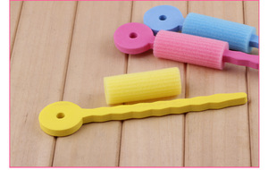 3Pcs Hair Care Tool  Foam Rollers Magic Sponge Soft Hair Curler Hair Styling Roll Roller DIY Tools for Women HA0003