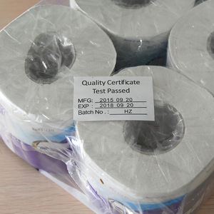 3ply recycled pulp private label toilet paper