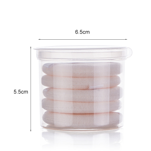 5pcs/box Powder Puff Cosmetic Sponge Manufacturer Hiqh Quality Powder Puff