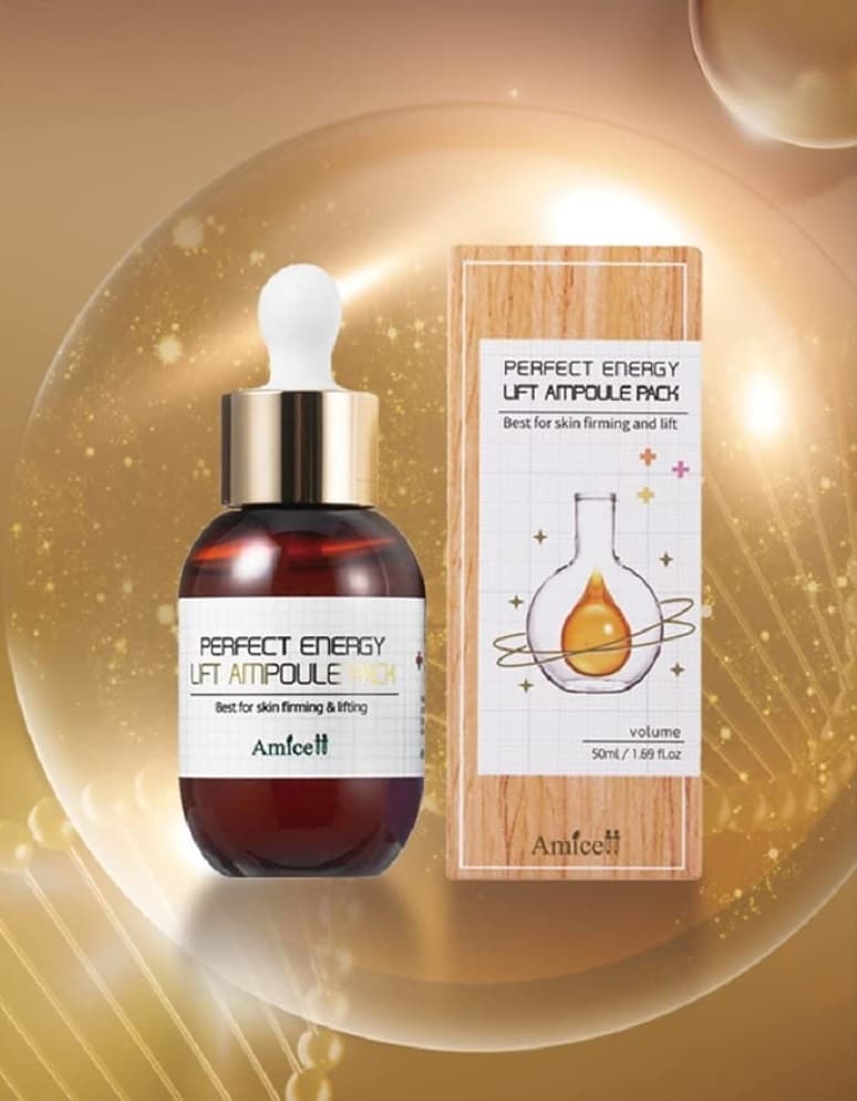 Amicell Skin Care Perfect Energy Lift Ampoule Pack Skin lifting Skin firming Anti-wrinkle Cosmetic