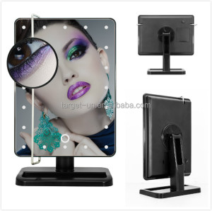 Beautme AA Batteries Operate 20x magnifying Led Makeup Mirror with light