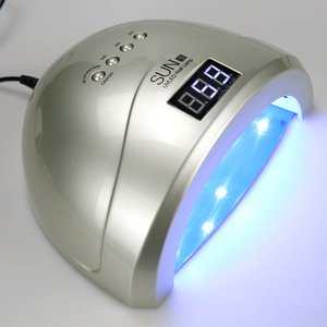 beauty salon equipment SUN one Plus 48W LCD display Dual UV LED uv gel nail curing lamp light