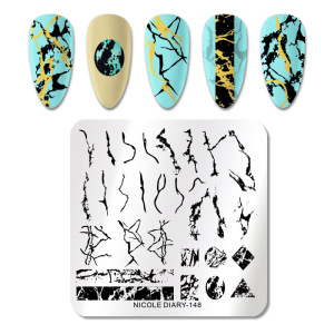 Best Quality brand fashion nail image plate stamping gang nail art plate tools and machin