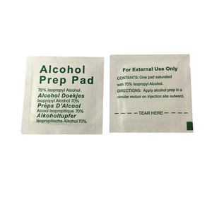 Disinfection alcohol single wet wipes /OEM alcohol pad