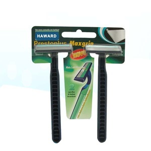 Disposable razors for men twin blade shaving stick