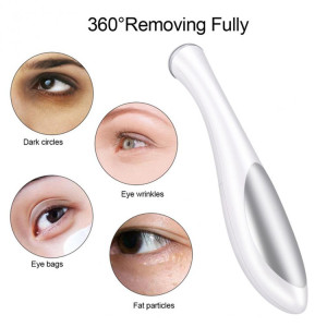 Electric Eye Massager Mini Eyes Wrinkle Dark Circles Removal Pen Anti Aging Massager Negative Ion Vibration Face Lifting Tool