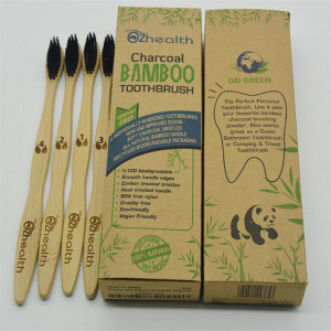 factory high quality soft baby bamboo toothbrush