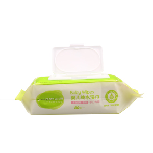 Factory ODM supplier, baby hand and mouth wipe RO pure water non-woven wipes no alcohol no addition unscented, can be customized