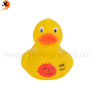 Factory supply floating manufacture vinyl plastic duck baby  bath toy