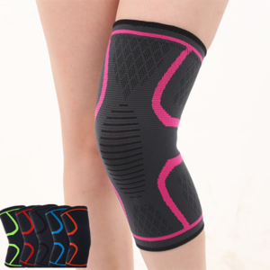 FREE SAMPLE sports safety anti slip compression knee support for hiking jogging