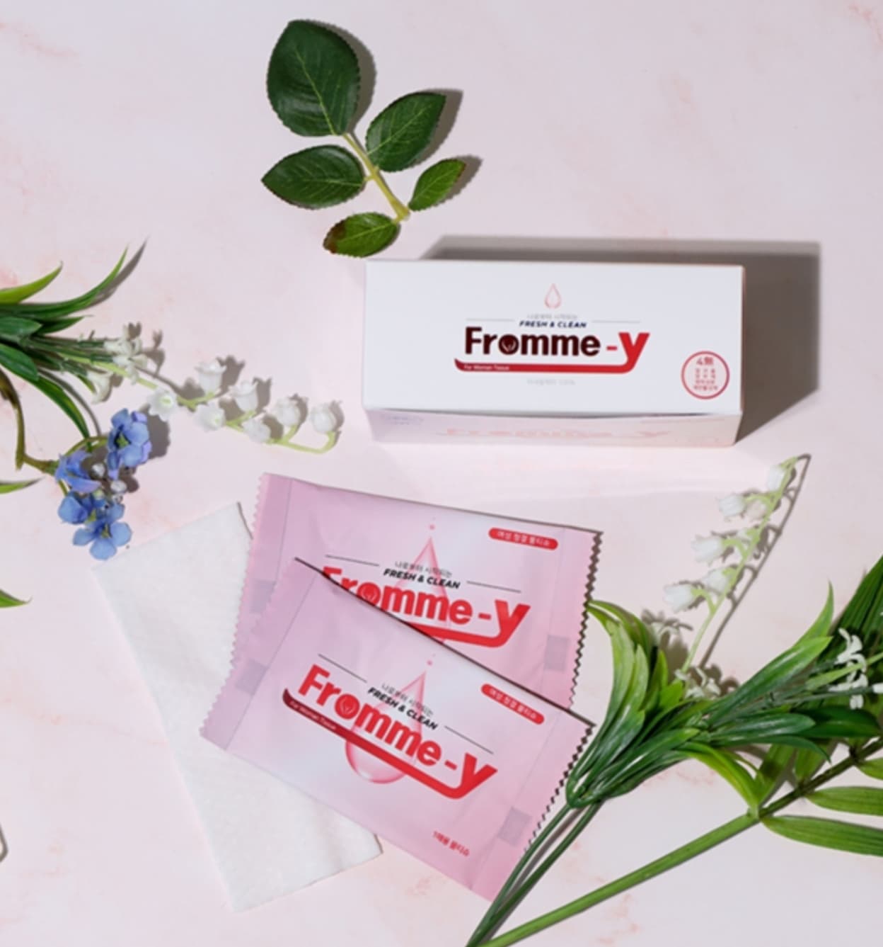 Fromme-y feminine cleansing wipes