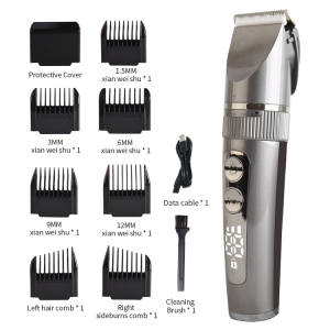 Hair Clipper Beard Trimmer Kit for Men Cordless Hair Mustache Trimmer Hair Cutting Groomer Kit Precision Trimmer Waterproof