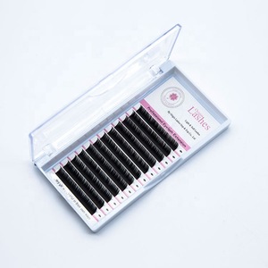 High Quality Korean Silk 3D Mink Individual Lashes False Eyelashes With Your Logo