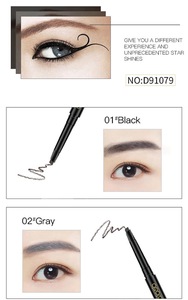 hot selling custom logo eyebrow pen waterproof eyebrow pencil with brush eyebrow kit