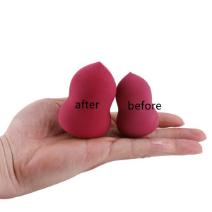 hot selling private label soft cosmetic removing colorful puff makeup powder blending sponge set foundation custom