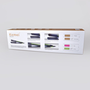 Kemei  Professional Hair Iron 2 in 1 Ceramic Hair Straightener & Curler KM-2119
