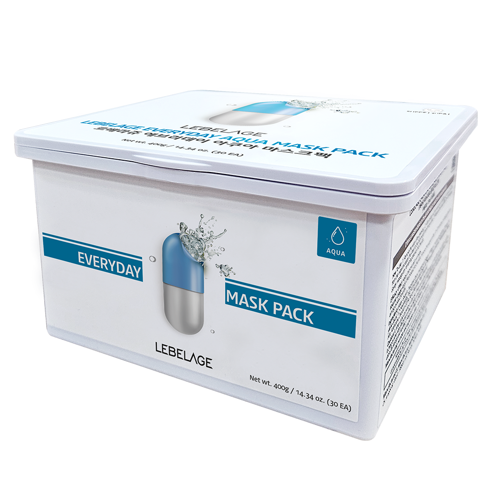 LEBELAGE EVERYDAY AQUA MASK PACK (400g / 30sheets)