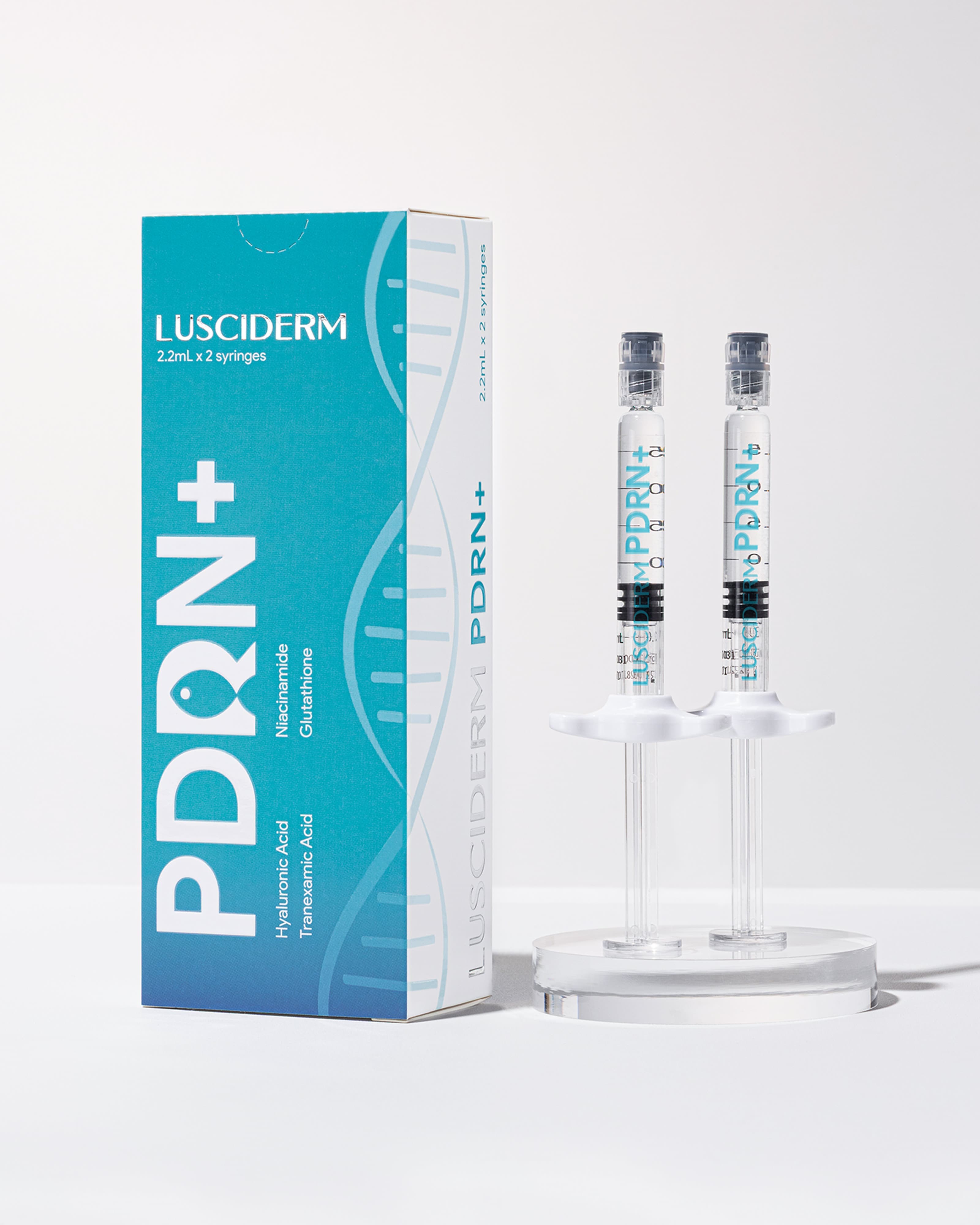 LUSCIDERM PDRN+ Skin Booster, Hydratation, Régénération de la peau, Éclaircissement, Rajeunissement 