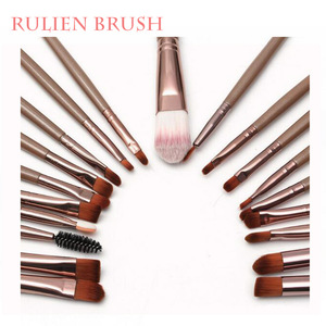 Makeup Brushes/Wood Handle Makeup Brush Set/Custom Logo Make Up Brushes