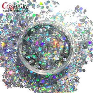 Mixed Colors Shapes Bulk Non-toxic Face Body Chunky Glitter Wholesale