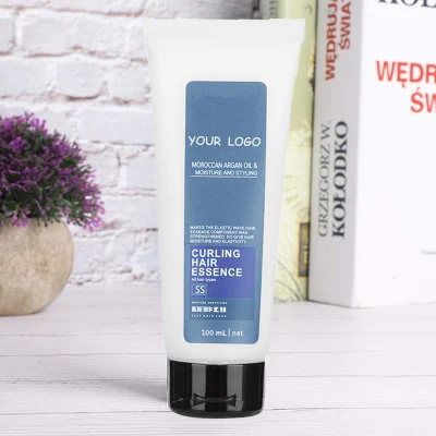 Moroccan Argan Oil Hair Curl Elastin for Curly, Wavy Hair Moisturizing Elastin Hair-Volumizing Cream Hair Curl Lotion