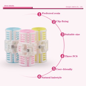 New Arrival Plastic Hair Rollers Sleeping In Curling Hair Curlers Tools 6040 size S 6.8cm*2.3cm
