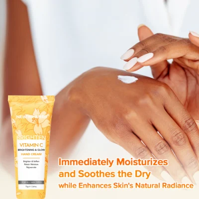 OEM Best Private Label Skin Care Vegan Deep Nourishing Whitening Vitamin C Hand Cream