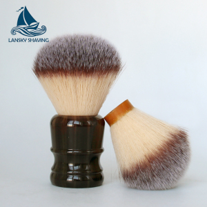 OEM shaving brush made up different type material shaving knots and shaving handle china supplier