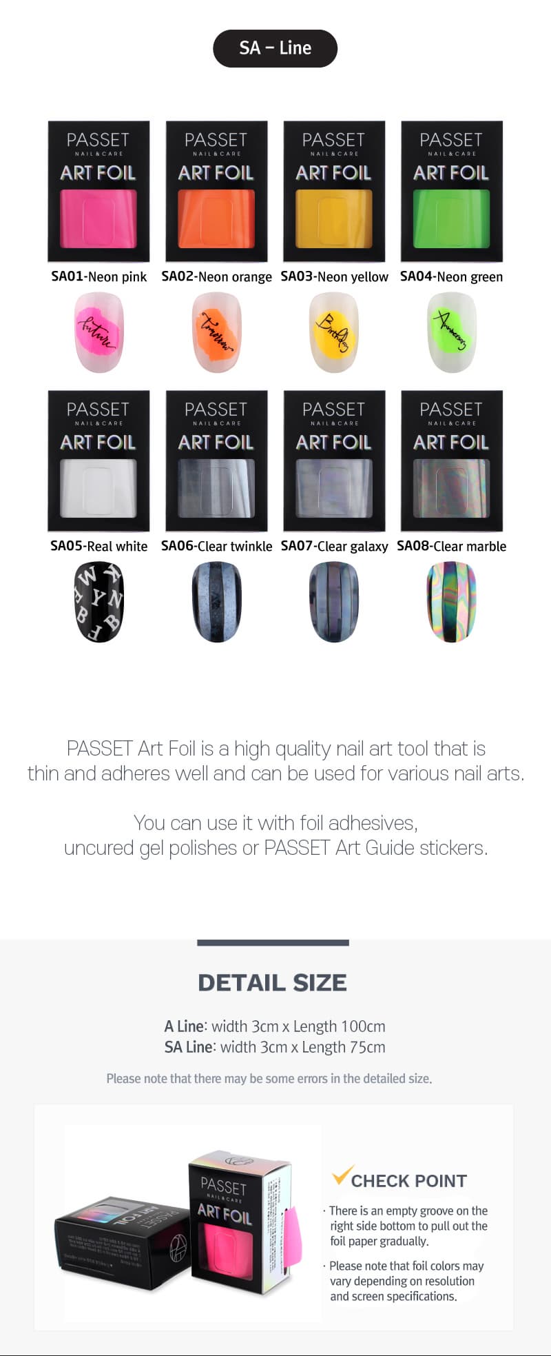 PASSET ART FOIL