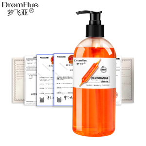 private label 550ml Gentle Formula Foam Shower Gel set Amino Acid Body Wash with orange extract Vitamin C serum