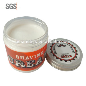 Private label wholesale grooming pre shaving cream support OEM Mens Shave Cream