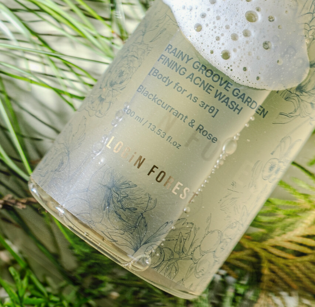 Rainy Groove Garden Fining Acne Wash Body For Earth