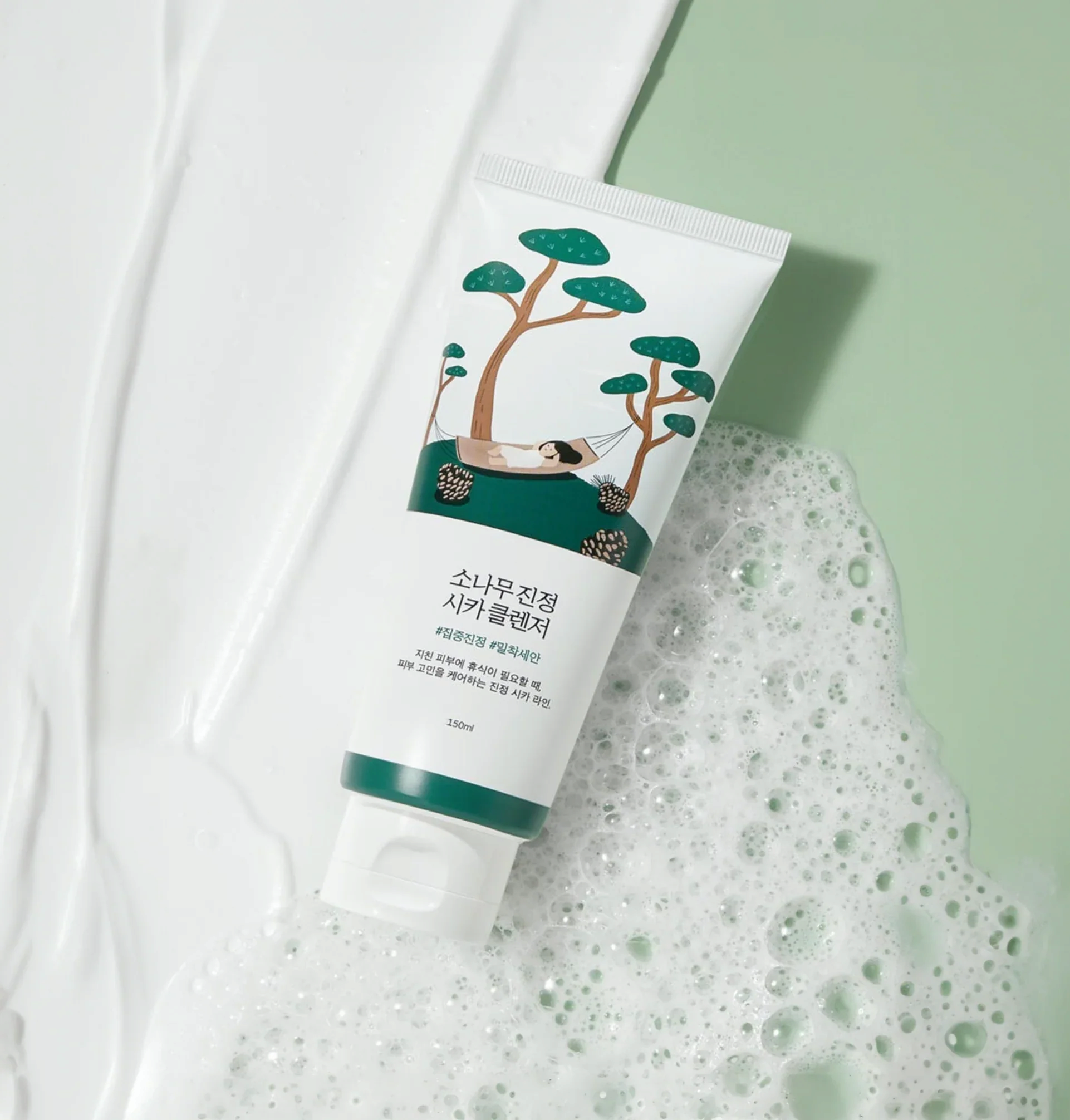 ROUND LAB Pine Calming Cica Cleanser 150ml 